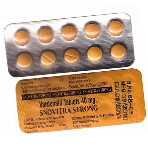 Generic Levitra (Vardenafil) 40 mg - Snovitra Strong