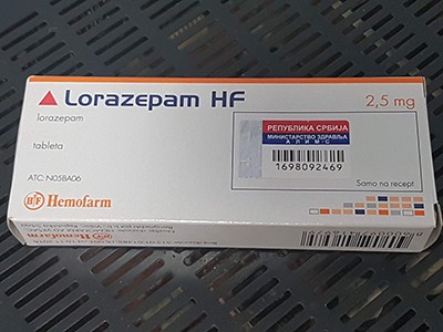 Lorazepam Hexal 2.5mg Brand  Hemofarm