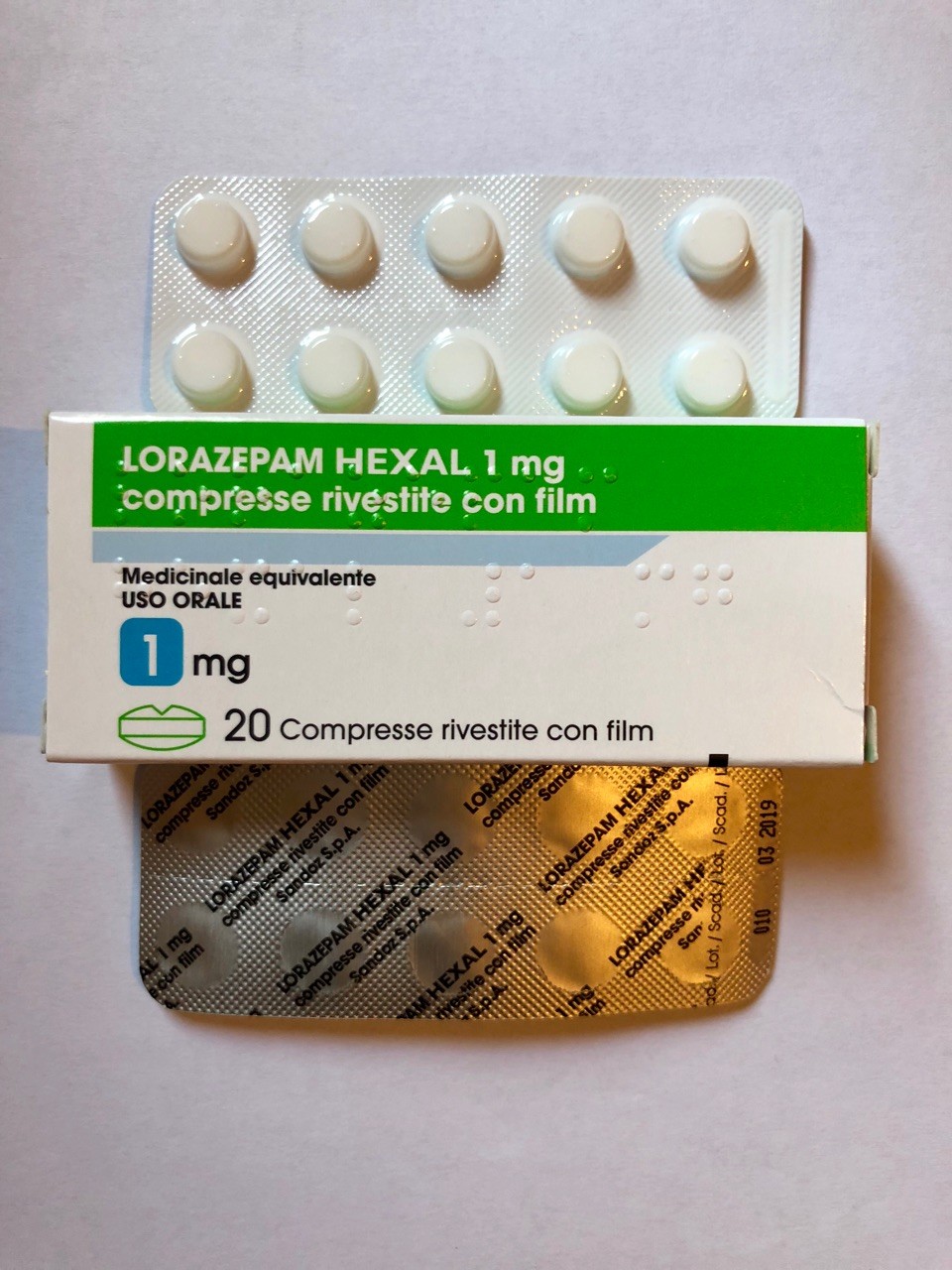Lorazepam Originale 1 mg