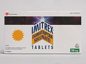 Generic Imitrex (Sumatriptan) 50mg